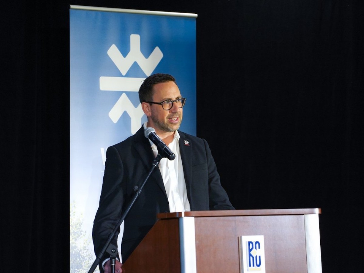 Announcing Economic Development Winnipeg's new President & CEO - EDW's new CEO & President - Ryan Kuffner. Photo: Maddy Reico/EDW