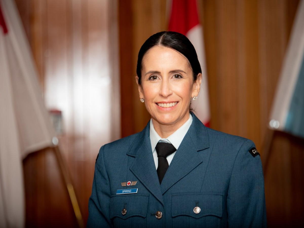 EDW's President & CEO named Honorary Colonel, 2 Canadian Air Division - Photo: Abby Matheson