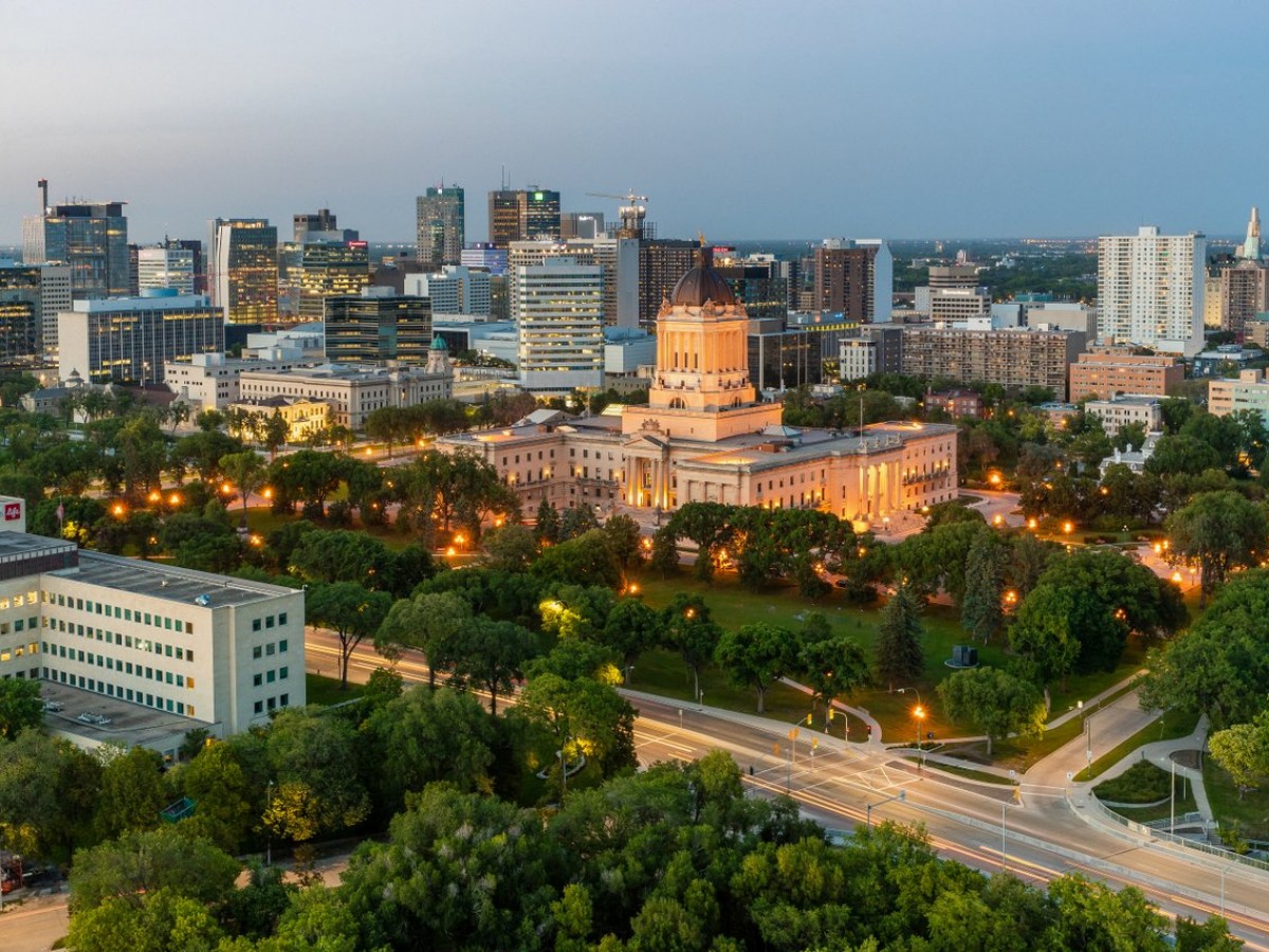 Winnipeg named the World's Most Intelligent Community for 2021 - Winnipeg skyline | Photo by: Mike Peters