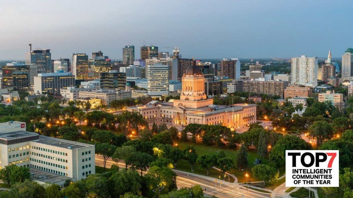 Winnipeg named a Top 7 Intelligent Community for 2021 